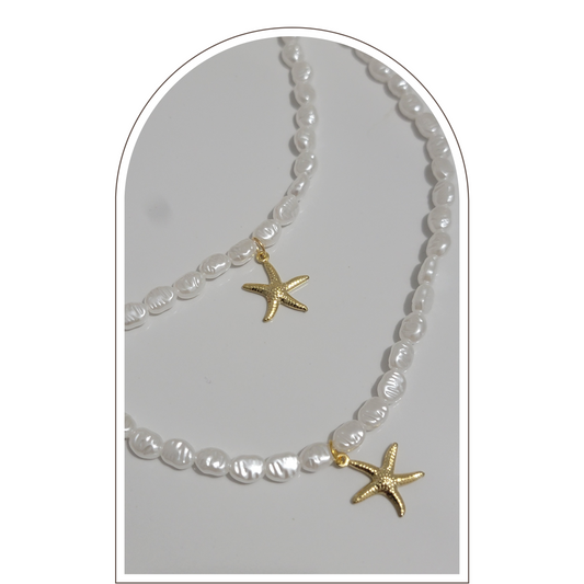 PEARL STARFISH NECKLACE