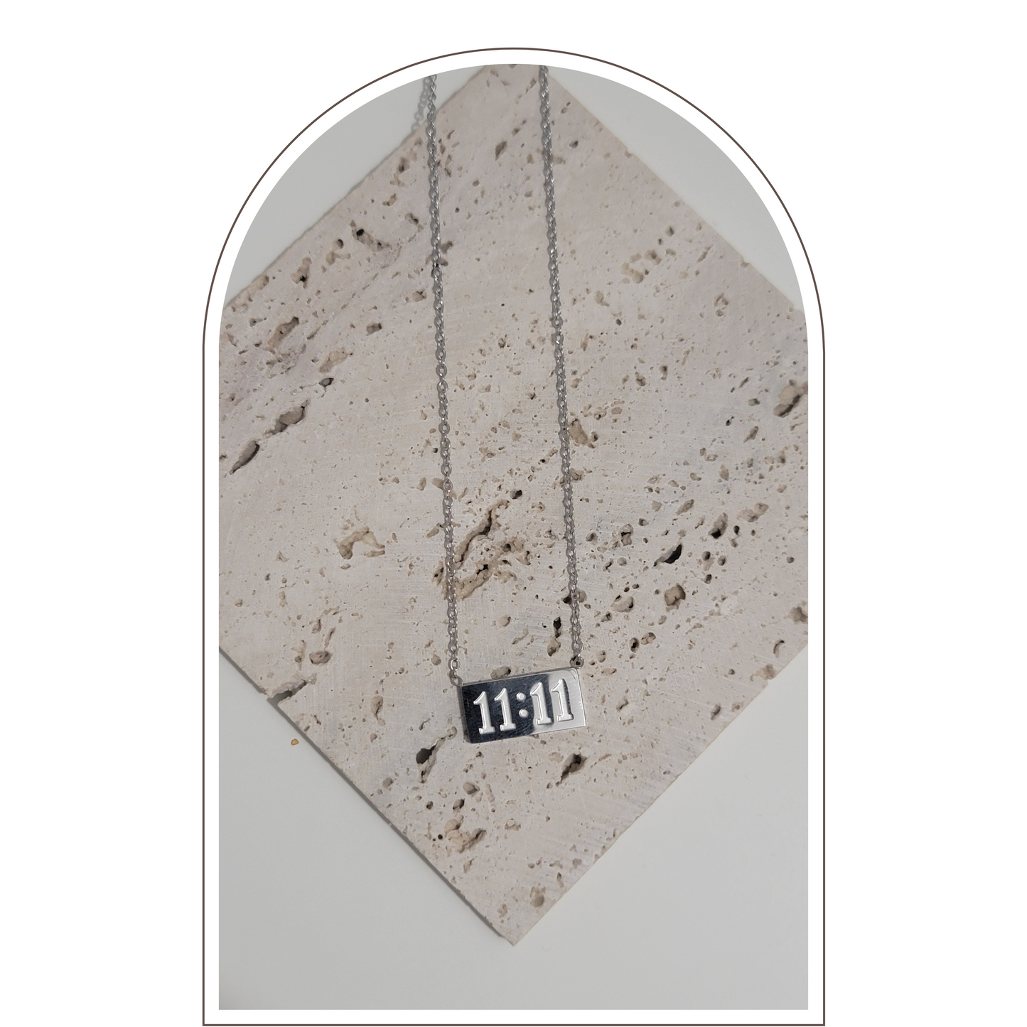 11:11 SILVER NECKLACE