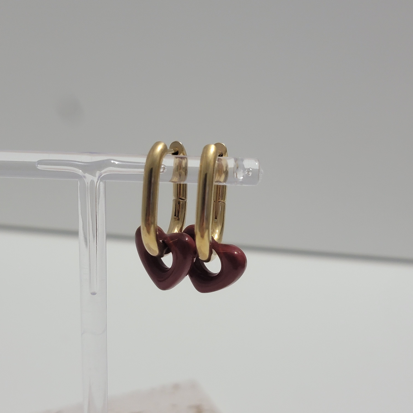 RED HEART EARRINGS