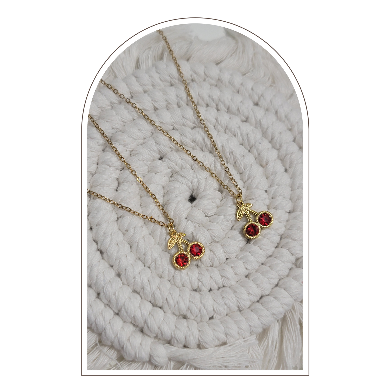 RED CHERRY NECKLACE
