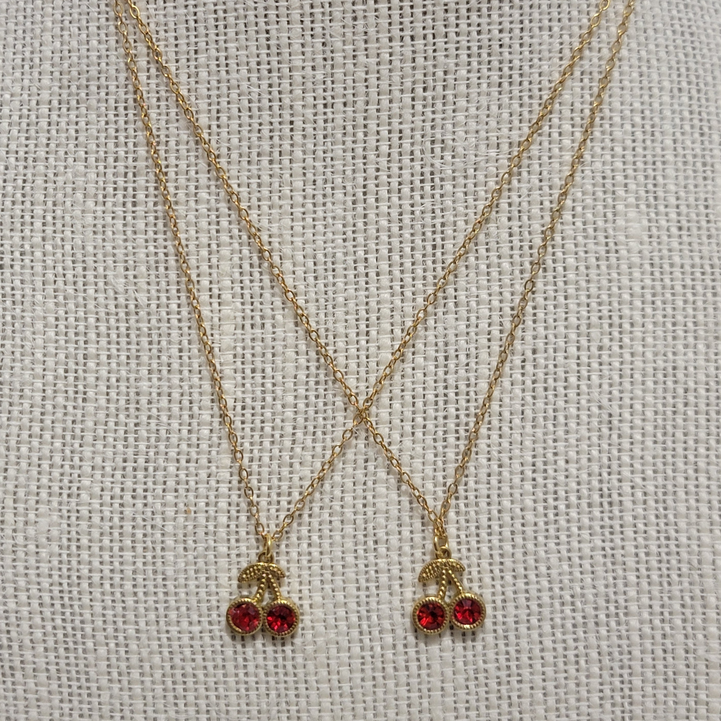 RED CHERRY NECKLACE
